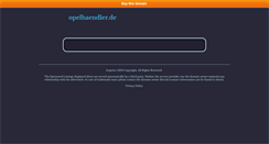 Desktop Screenshot of hws.opelhaendler.de